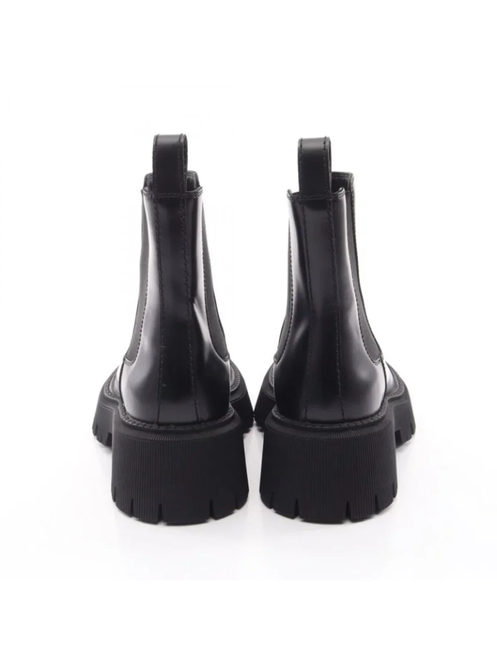 Balenciaga Boots Tractor Leather